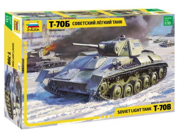 1/35 Soviet Light Tank T-70B