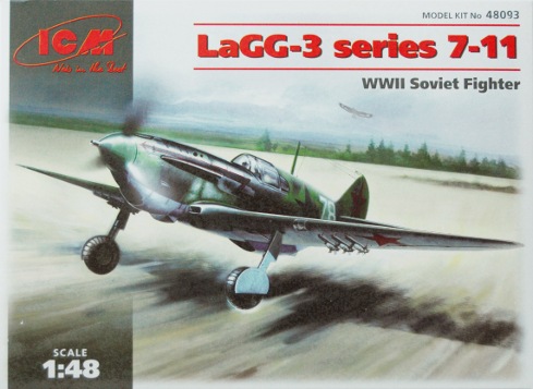 1/48 LaGG-3 series 7-11, WWII Soviet Fighter