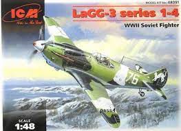 1/48 LaGG-3 series 1-4, WWII Soviet Fighter
