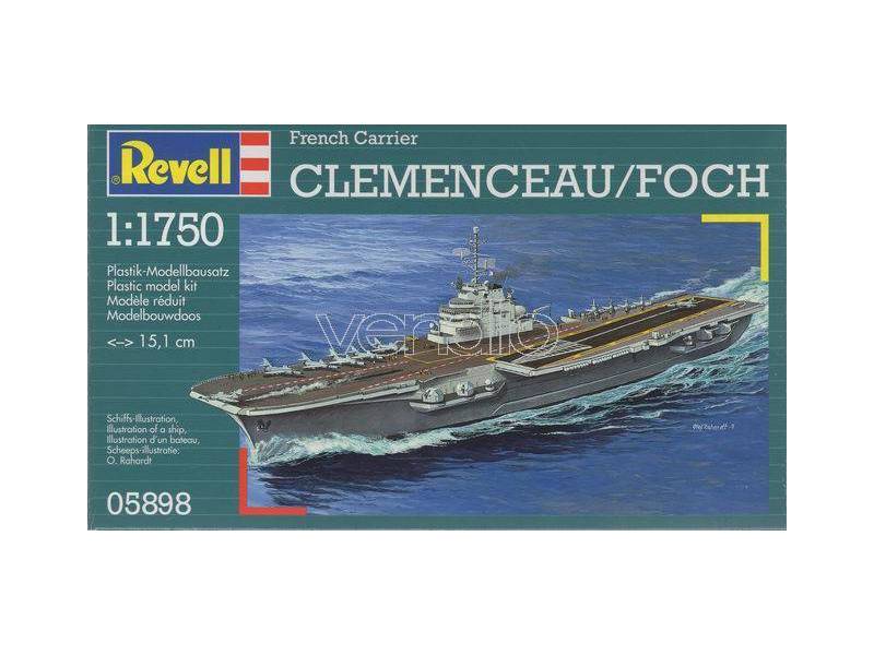 1/1750 FRENCH CARRIER CLEMENCEAU/FOCH