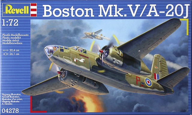 1/72 A-20 BOSTON MK V/A-20J