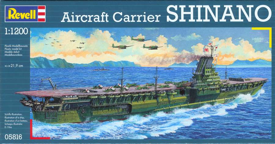 1/1200 AIRCRAFT CARRIER SHINANO
