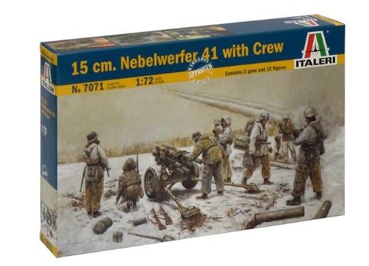 1/72 15 cm NEBELWERFER 41 WITH CREW