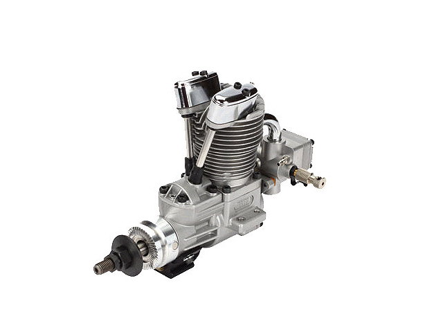 SAITO FG-14C Gasoline Engine (4Tempi Benzina) con centralina, castello motore in alluminio e silenziatore 