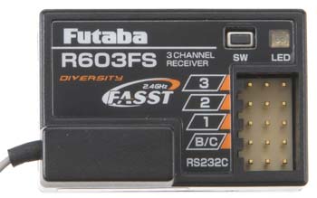 FUTABA RX R603FS 2,4G 