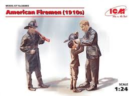 1/24 AMERICAN FIREMEN 1910