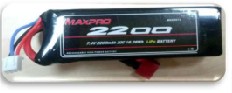MAXPRO LIPO 30C 7,4V 2200 MAH 2S 