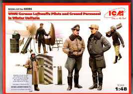 1/48 WWII GERMAN LUFTWAFFE PILOTS AND GROUND PERSONNEL 