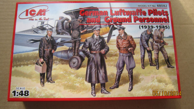 1/48 GERMANLUFTWAFFE PILOTS AND GROUND PERSONNEL 1939-1945
