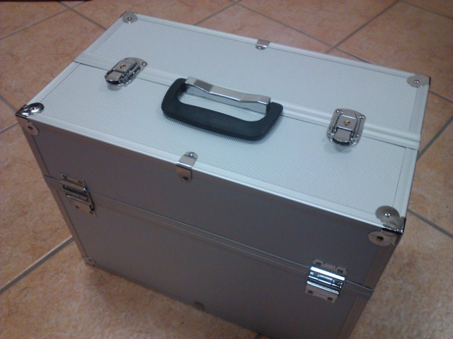 Box alluminio per contenere il tuo kit compressore aerografo