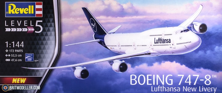 1/144 Boeing 747-8 Lufthansa New Livery