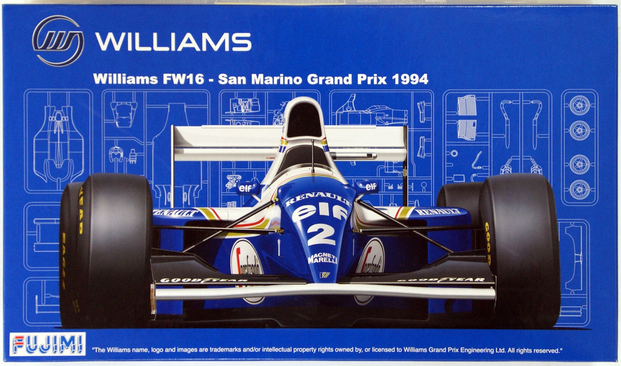 1/20 WILLIAMS FW16 SAN MARINO GRAND PRIX 1994