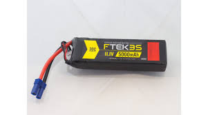 F-TEK 3S 5000mAh 30C LiPo (EC5) 