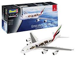 1/144 AIRBUS A380-800 EMIRATES WILD LIFE