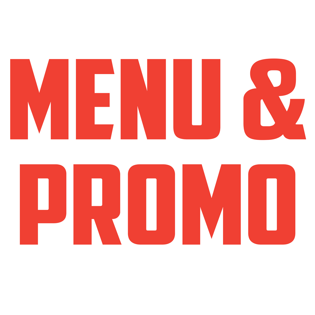 MENU & PROMO